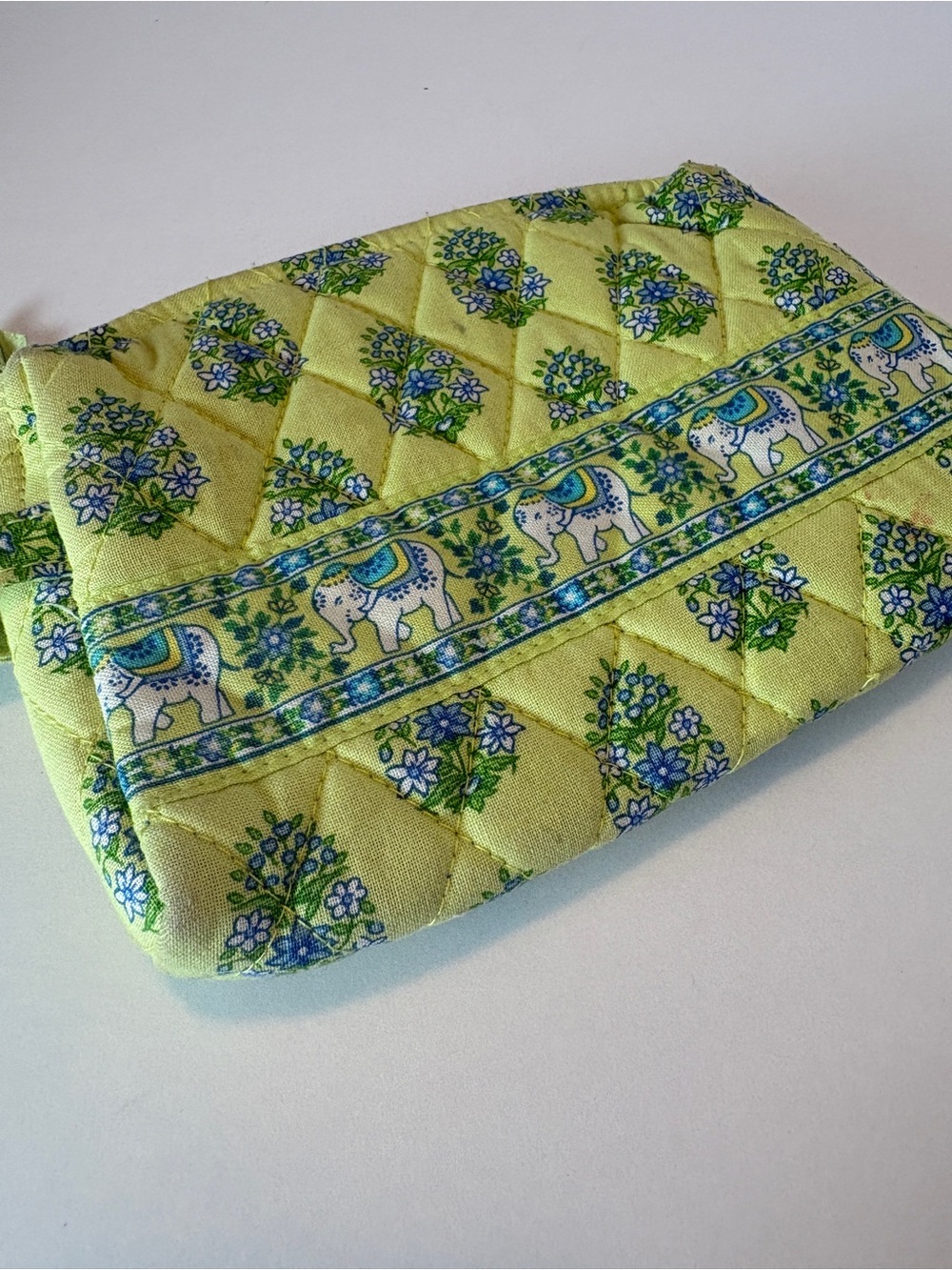 RARE Vera Bradley Citrus Cosmetic Pouch